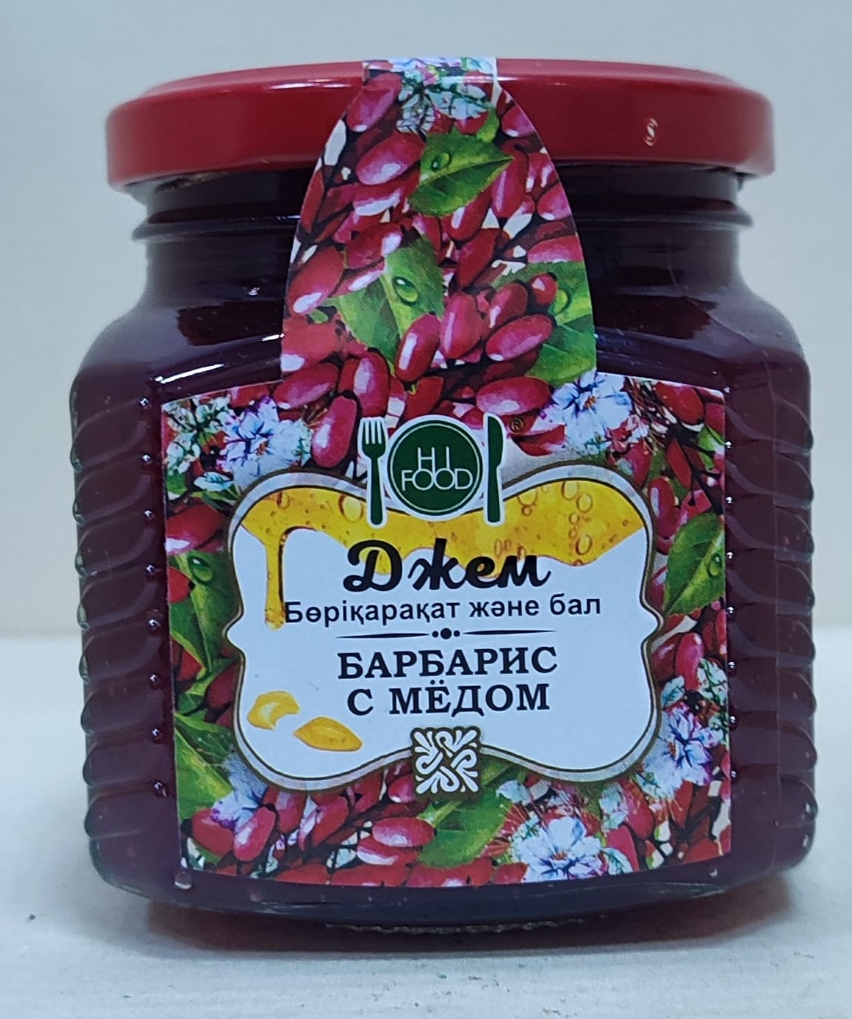 Джем "Барбарис с мёдом", 300 грамм