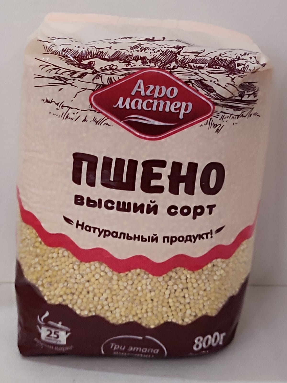 Пшено Агро мастер, 800 грамм