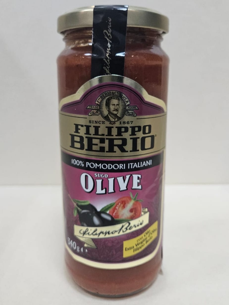 Filippo Berio томатный соус с оливками