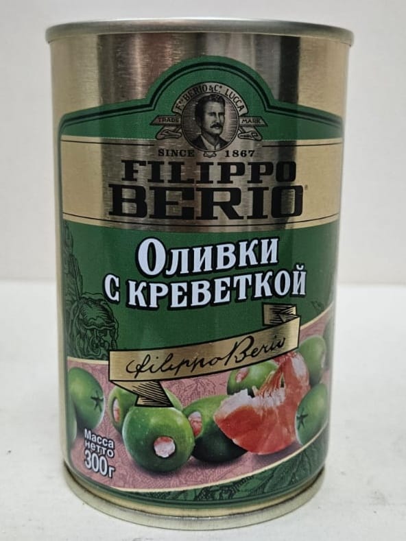 Оливки с креветками Filippo Berio