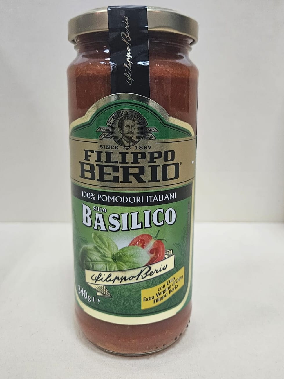 Filippo Berio томатный соус с базиликом