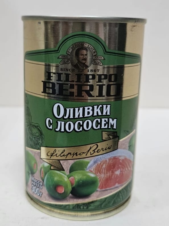 Оливки с лососем Filippo Berio